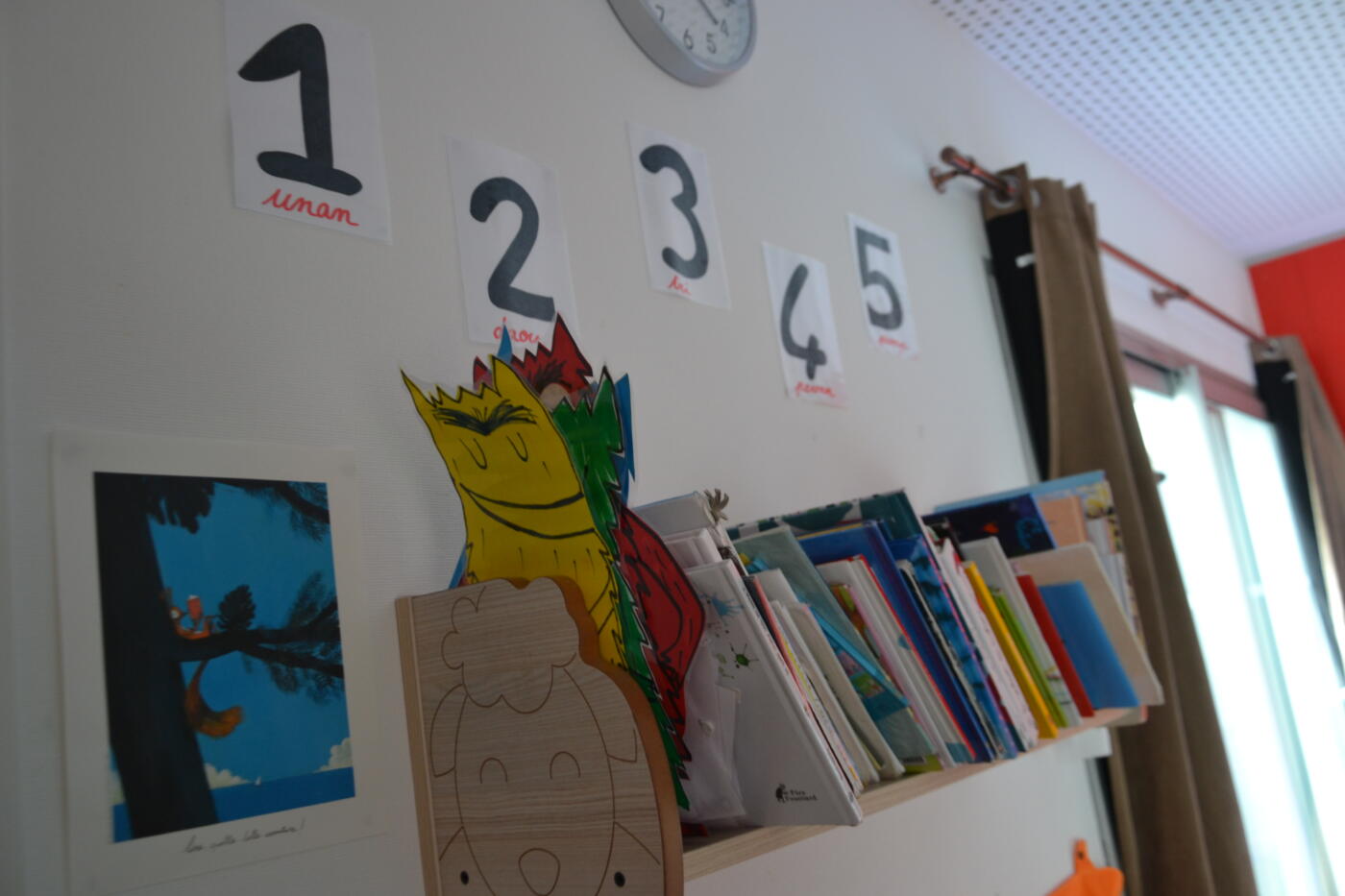 Chiffres en langue bretonne à la crèche
